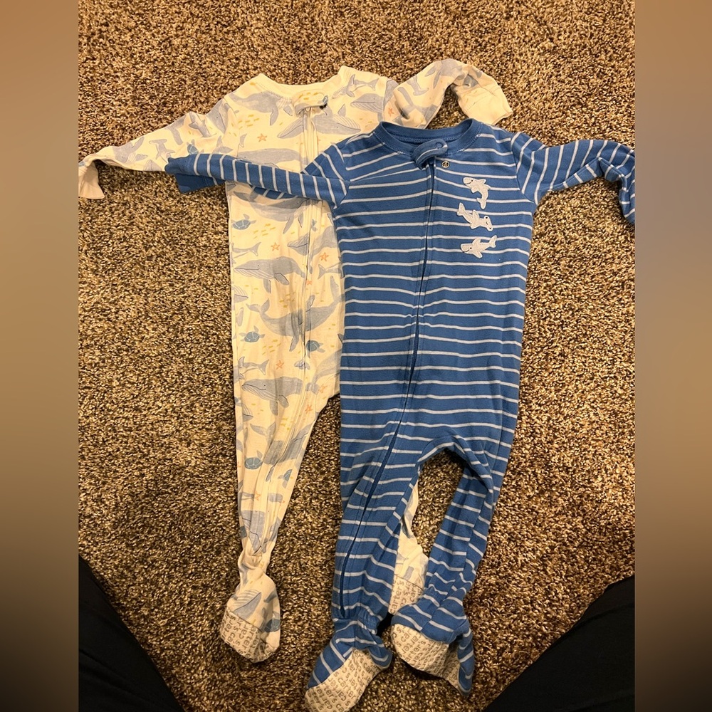 Carter's Set of Sea Themed Footies